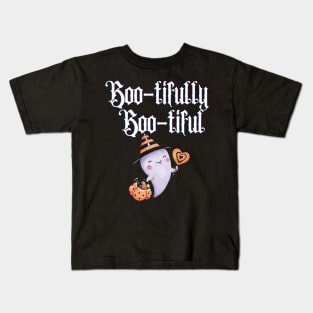 Boo-tifully Boo-tiful - Halloween Couple Kids T-Shirt